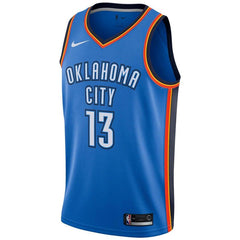 Paul George Oklahoma City Thunder Swingman Jersey - Icon Edition – Blue 2019