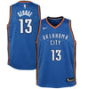 Image of Paul George Oklahoma City Thunder Youth Swingman Jersey Blue - Icon Edition 2019