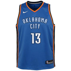 Paul George Oklahoma City Thunder Youth Swingman Jersey Blue - Icon Edition 2019