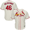 Image of Paul Goldschmidt St. Louis Cardinals Majestic Alternate Official Cool Base Player Jersey – Cream 2019