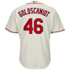 Image of Paul Goldschmidt St. Louis Cardinals Majestic Alternate Official Cool Base Player Jersey – Cream 2019