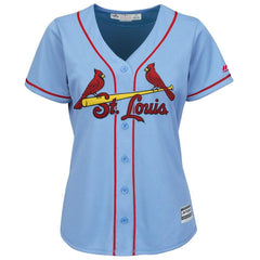 Paul Goldschmidt St. Louis Cardinals Majestic Women's Cool Base Player Jersey – Horizon Blue 2019