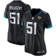 Paul Posluszny Jacksonville Jaguars Women's Game Jersey - Black 2019