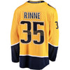 Image of Pekka Rinne Nashville Predators Youth Home Breakaway Player Jersey - Gold 2019