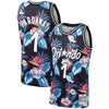 Image of Penny Hardaway Orlando Magic Mitchell &amp; Ness Floral Fashion 1994-95 Hardwood Classics Swingman Jersey – Black 2019