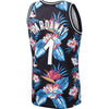 Image of Penny Hardaway Orlando Magic Mitchell &amp; Ness Floral Fashion 1994-95 Hardwood Classics Swingman Jersey – Black 2019
