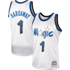 Penny Hardaway Orlando Magic Mitchell &amp; Ness Hardwood Classics Platinum Swingman Jersey 2019