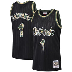 Penny Hardaway Orlando Magic Mitchell &amp; Ness Straight Fire Camo Swingman Jersey – Black 2019