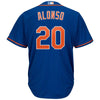 Image of Pete Alonso New York Mets Majestic Alternate Official Cool Base Player Jersey - Royal 2019