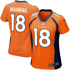 Peyton Manning Denver Broncos Women's Game Jersey - Orange 2019