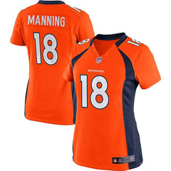 Peyton Manning Denver Broncos Women's Limited Jersey - Orange 2019