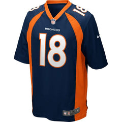 Peyton Manning Denver Broncos Youth Alternate Game Jersey - Navy Blue 2019