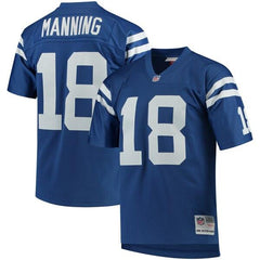 Peyton Manning Indianapolis Colts Mitchell &amp; Ness Retired Player Replica Jersey - Royal 2019