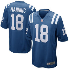 Peyton Manning Indianapolis Colts Retired Player Game Jersey - Royal 2019