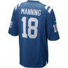 Image of Peyton Manning Indianapolis Colts Retired Player Game Jersey - Royal 2019