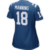 Image of Peyton Manning Women's Indianapolis Colts Retired Player Game Jersey - Royal 2019