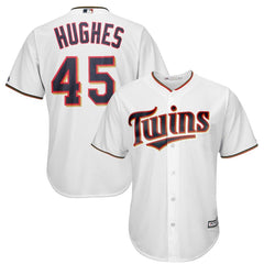 Phil Hughes Minnesota Twins Majestic Cool Base Player Jersey - White 2019