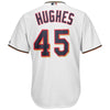 Image of Phil Hughes Minnesota Twins Majestic Cool Base Player Jersey - White 2019