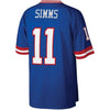 Image of Phil Simms New York Giants Mitchell &amp; Ness Retired Player Vintage Replica Jersey - Royal Blue 2019