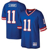 Image of Phil Simms New York Giants Mitchell &amp; Ness Retired Player Vintage Replica Jersey - Royal Blue 2019