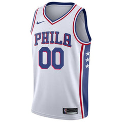 Philadelphia 76ers Custom Swingman Jersey White - Association Edition 2019