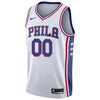 Image of Philadelphia 76ers Custom Swingman Jersey White - Association Edition 2019