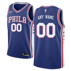 Philadelphia 76ers Swingman Custom Jersey Blue - Icon Edition 2019