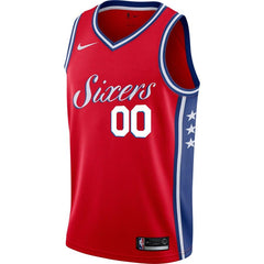 Philadelphia 76ers Swingman Custom Jersey Red - Statement Edition 2019