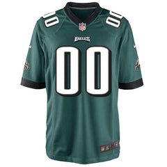 Philadelphia Eagles Custom Game Jersey - Midnight Green 2019