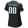 Image of Philadelphia Eagles Women's Custom Game Jersey - Black 2019