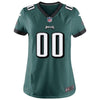 Image of Philadelphia Eagles Women's Custom Game Jersey - Midnight Green 2019