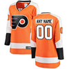 Image of Philadelphia Flyers Women's Home Breakaway Custom Jersey - Orange 2019