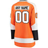 Image of Philadelphia Flyers Women's Home Breakaway Custom Jersey - Orange 2019