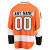 Image of Philadelphia Flyers Youth Home Breakaway Custom Jersey - Orange 2019