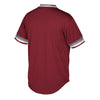 Image of Philadelphia Phillies Mitchell &amp; Ness Cooperstown Collection Mesh Wordmark V-Neck Jersey – Burgundy 2019