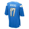 Image of Philip Rivers Los Angeles Chargers Alternate Game Jersey - Powder Blue 2019