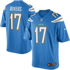 Philip Rivers Los Angeles Chargers Alternate Limited Jersey - Light Blue 2019