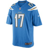 Image of Philip Rivers Los Angeles Chargers Alternate Limited Jersey - Light Blue 2019