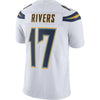 Image of Philip Rivers Los Angeles Chargers Game Jersey - White 2019