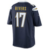 Image of Philip Rivers Los Angeles Chargers Team Color Limited Jersey - Navy Blue 2019
