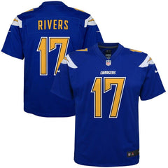Philip Rivers Los Angeles Chargers Youth Color Rush Game Jersey - Royal 2019