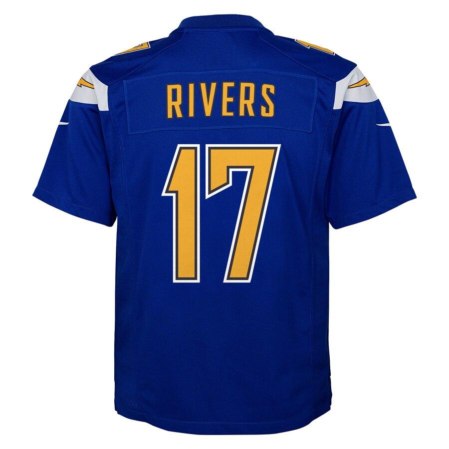 Philip Rivers Los Angeles Chargers Youth Color Rush Game Jersey - Royal 2019