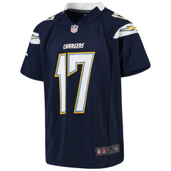 Philip Rivers Los Angeles Chargers Youth Game Jersey – Navy 2019