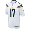 Image of Philip Rivers Los Angeles Chargers Youth Game Jersey - White 2019