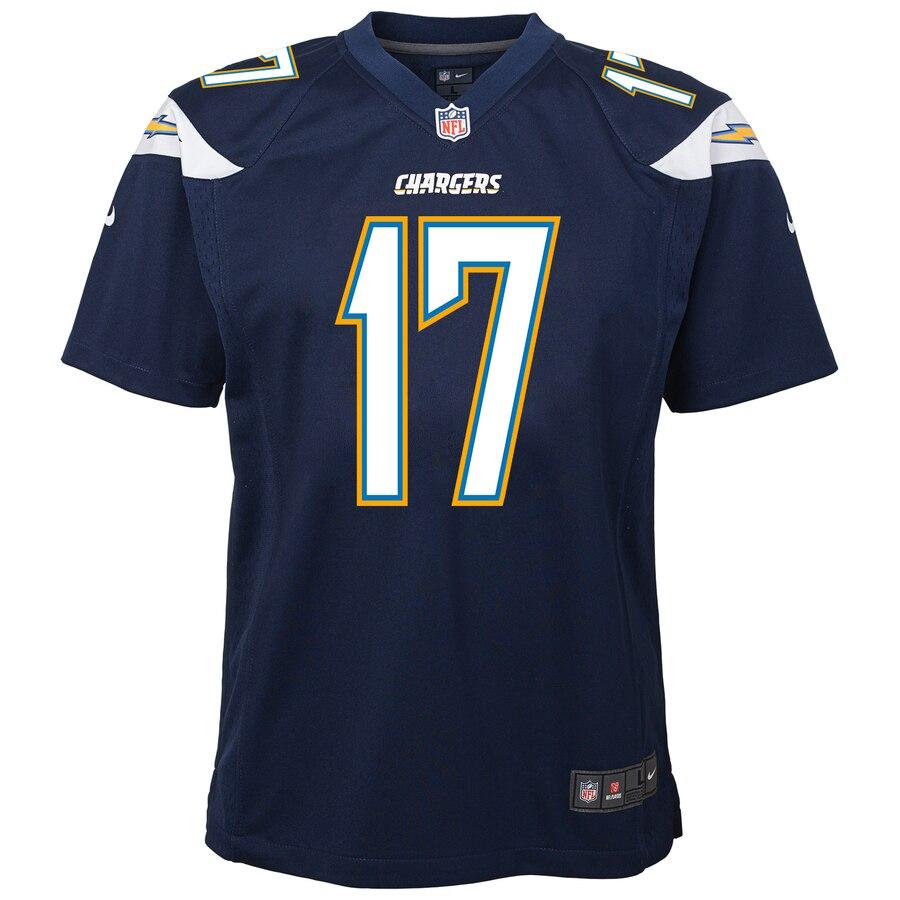 Philip Rivers Los Angeles Chargers Youth Team Color Game Jersey - Navy Blue 2019