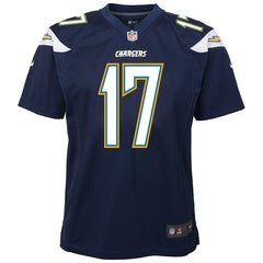Philip Rivers Los Angeles Chargers Youth Team Color Game Jersey - Navy Blue 2019