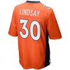 Image of Phillip Lindsay Denver Broncos Player Game Jersey – Orange 2019