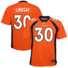 Image of Phillip Lindsay Denver Broncos Youth Game Jersey – Orange 2019