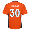 Image of Phillip Lindsay Denver Broncos Youth Game Jersey – Orange 2019