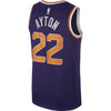 Image of Phoenix Suns DeAndre Ayton Men's Swingman Jersey - Purple 2019